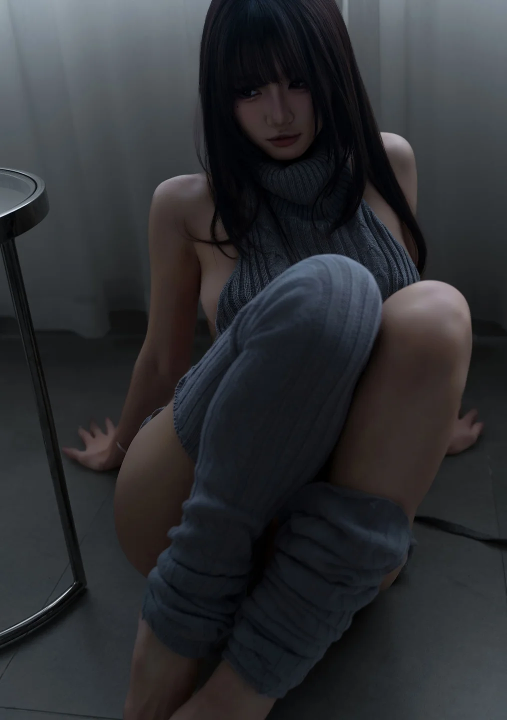 柒柒要乖哦 - No.065 居家毛衣 [112P-270MB] tg@simisebaisi 【丝足阁】095.webp